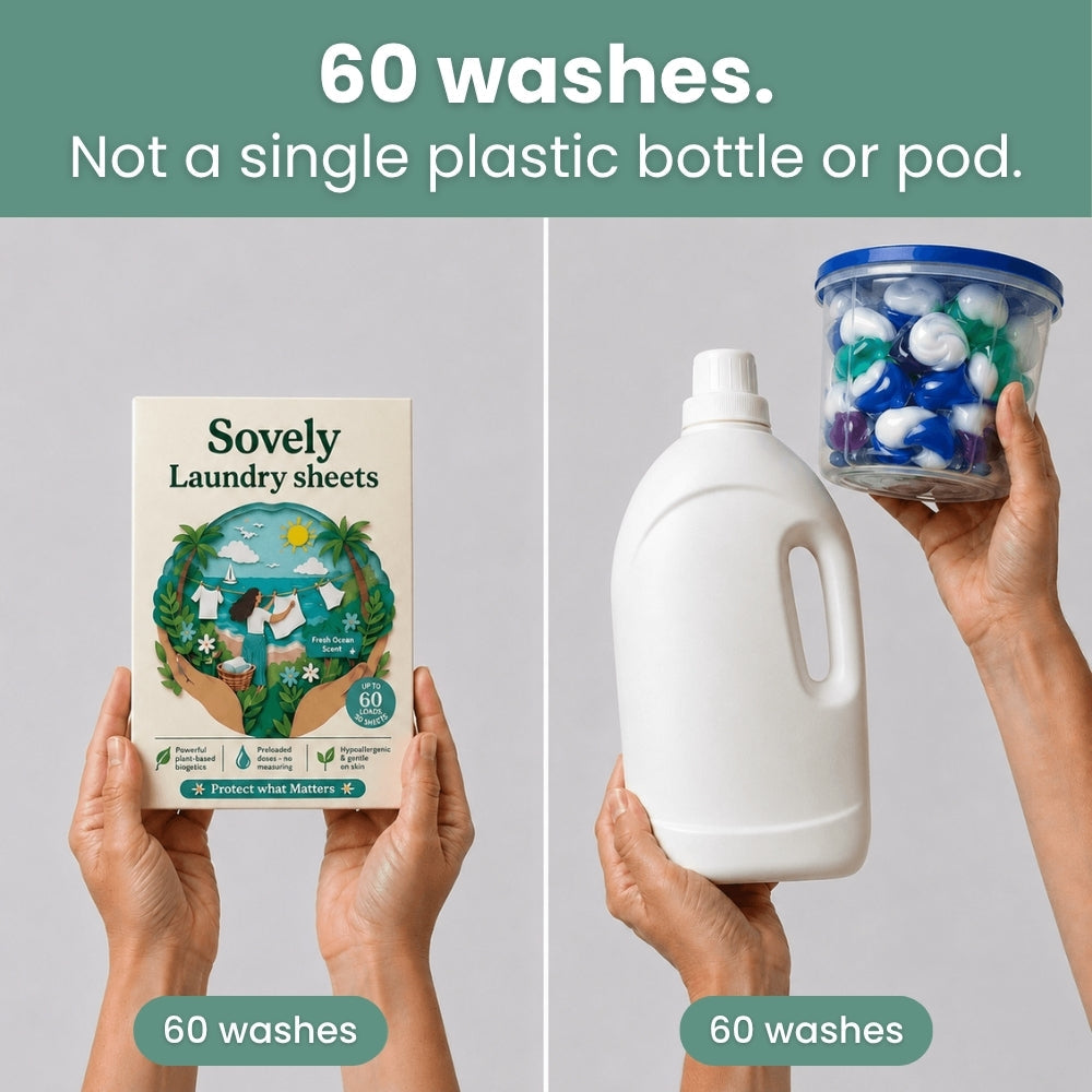 Eco-Friendly Laundry Sheets